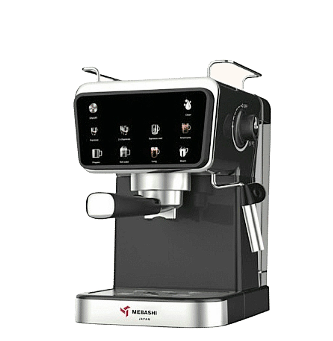 اسپرسوساز مباشی مدل 2120 | قهوه‌ساز خانگی با فشار ۲۰ بار و مخزن ۱٫۵ لیتر