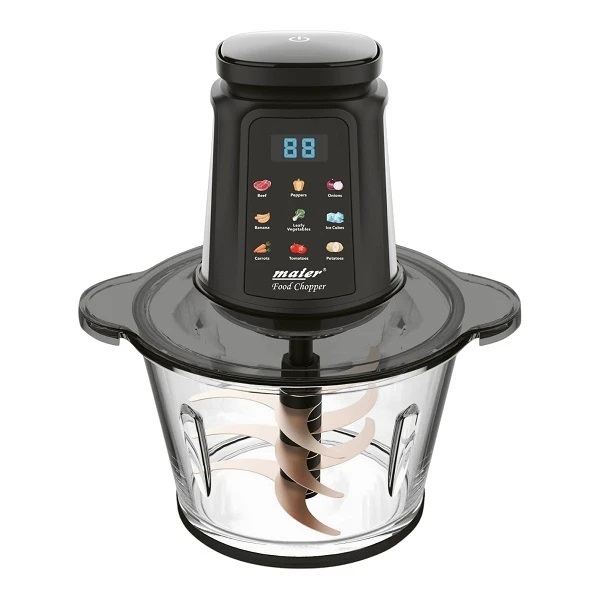 خردکن مایر مدل MR-495 | خردکن برقی شیشه‌ای با توان بالا و تیغه استیل ضد زنگ